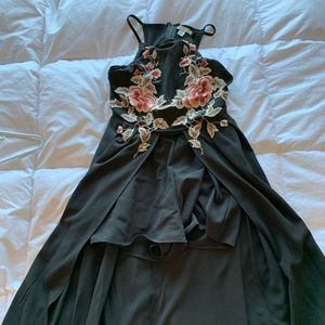 Cute Romper with Connected Skirt